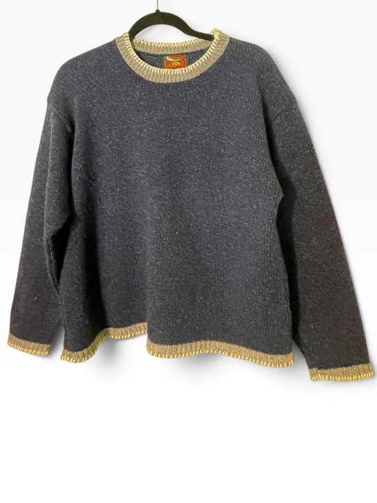 Alps Sweaters - Alps Vintage wool blend crewneck sweater in blue. Size medium. GUC made in USA
